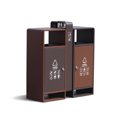 Didelė lauko šiukšlių dėžė